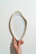 WAVE Platter PEARLDUST. medium