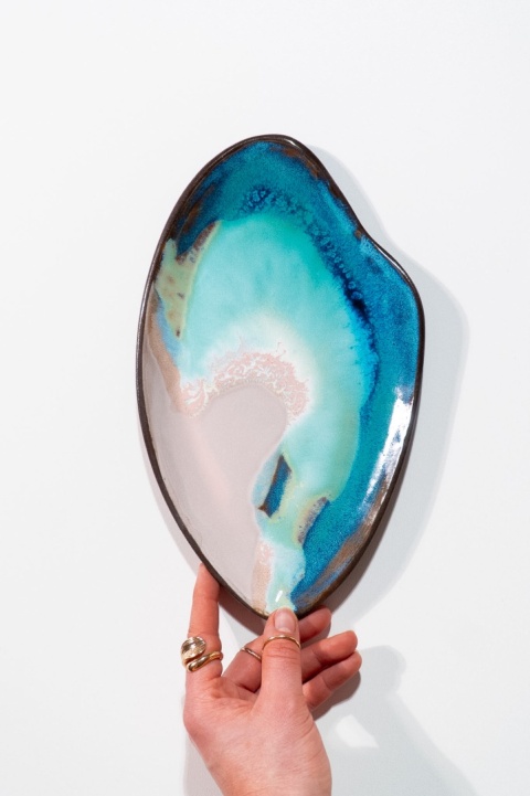 WAVE Platter BALI. medium