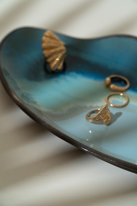 WAVE Platter OCEAN. medium