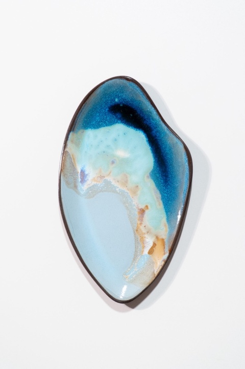 WAVE Platter OCEAN. medium