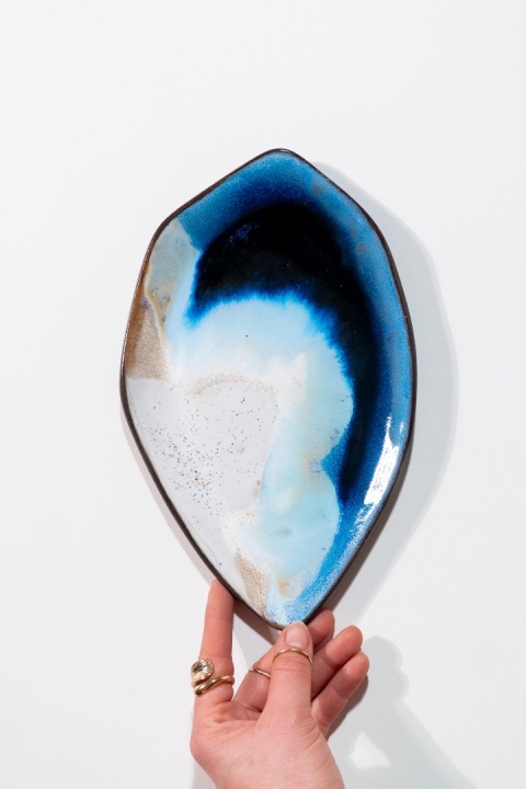 Medium WAVE Platter ARCTIC