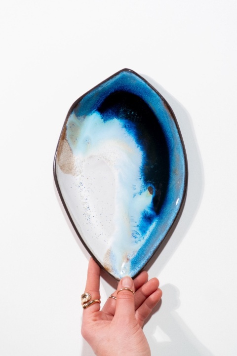 Medium WAVE Platter ARCTIC