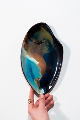 Medium WAVE Platter ICELAND