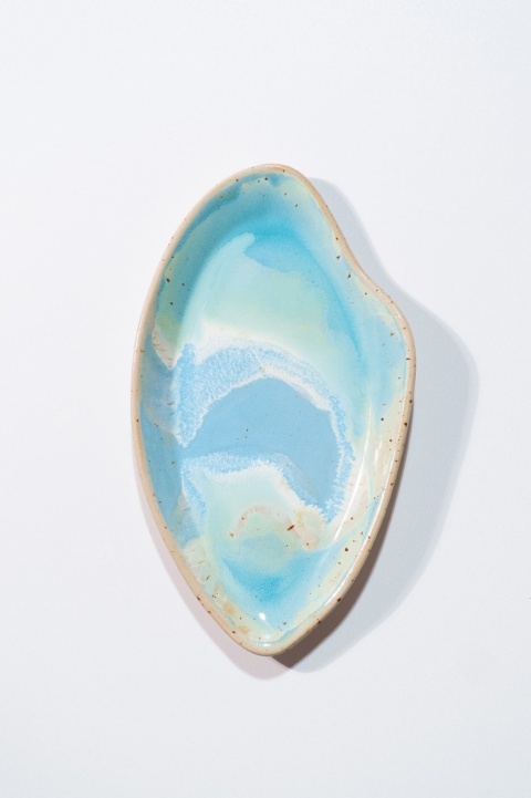 Medium WAVE Platter LAGUNE