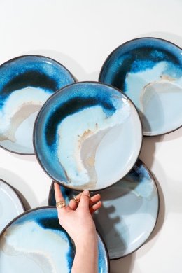 Talerz obiadowy WAVE OCEAN