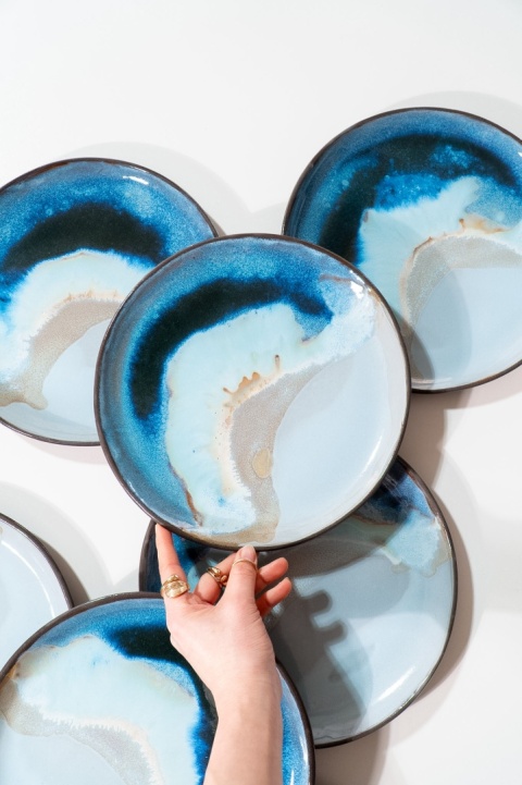 Talerz obiadowy WAVE OCEAN