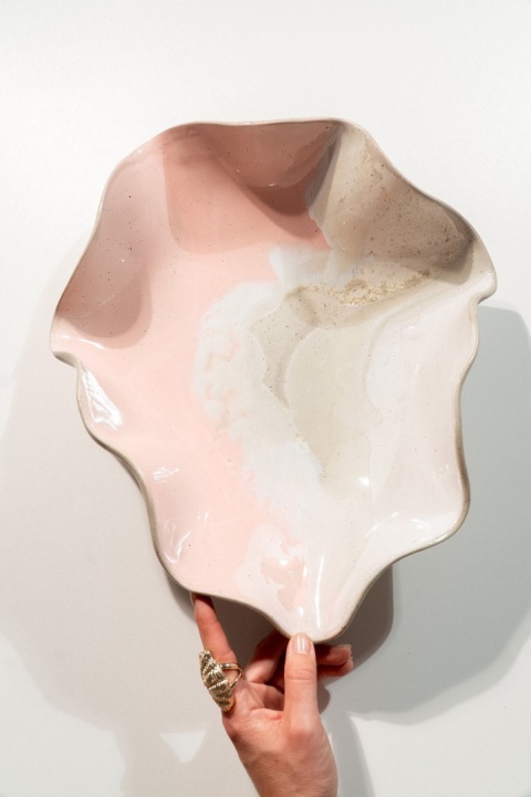 OYSTER PINK WAVE. GIGANT