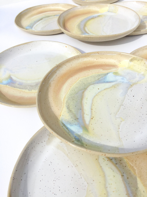 Talerz obiadowy WAVE SAND