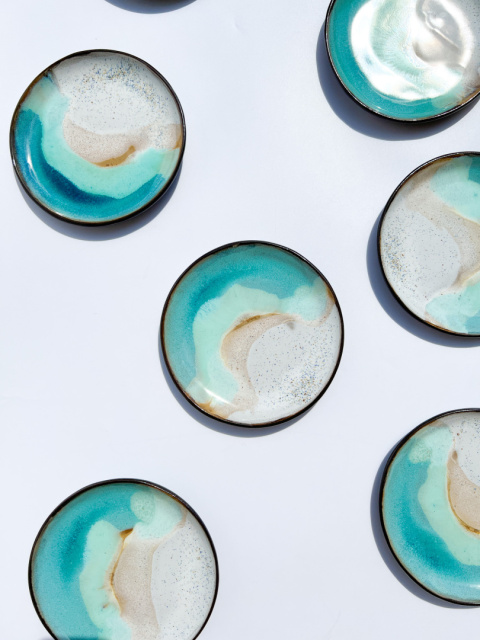 Talerz deserowy WAVE HAWAII