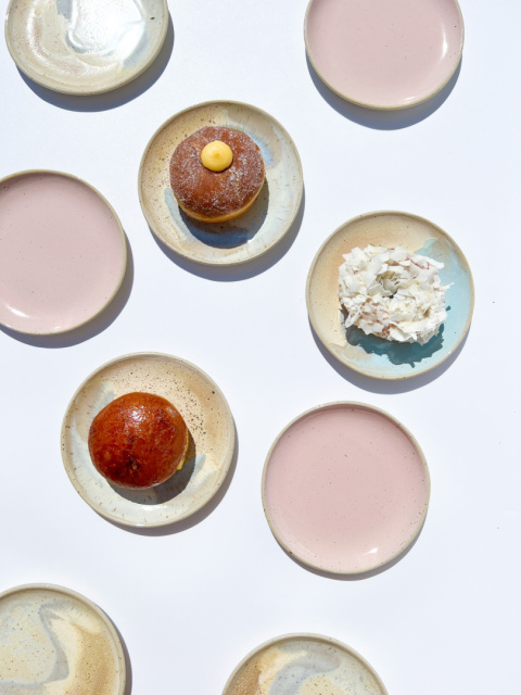 Talerz deserowy WAVE SAND