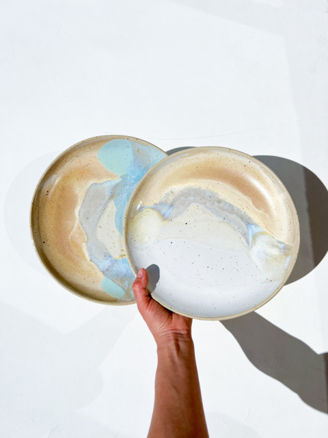 Talerz obiadowy WAVE SAND